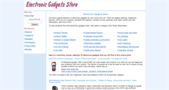 Desktop Screenshot of electronic-gadgets.jn19.com