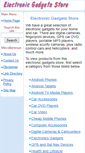 Mobile Screenshot of electronic-gadgets.jn19.com